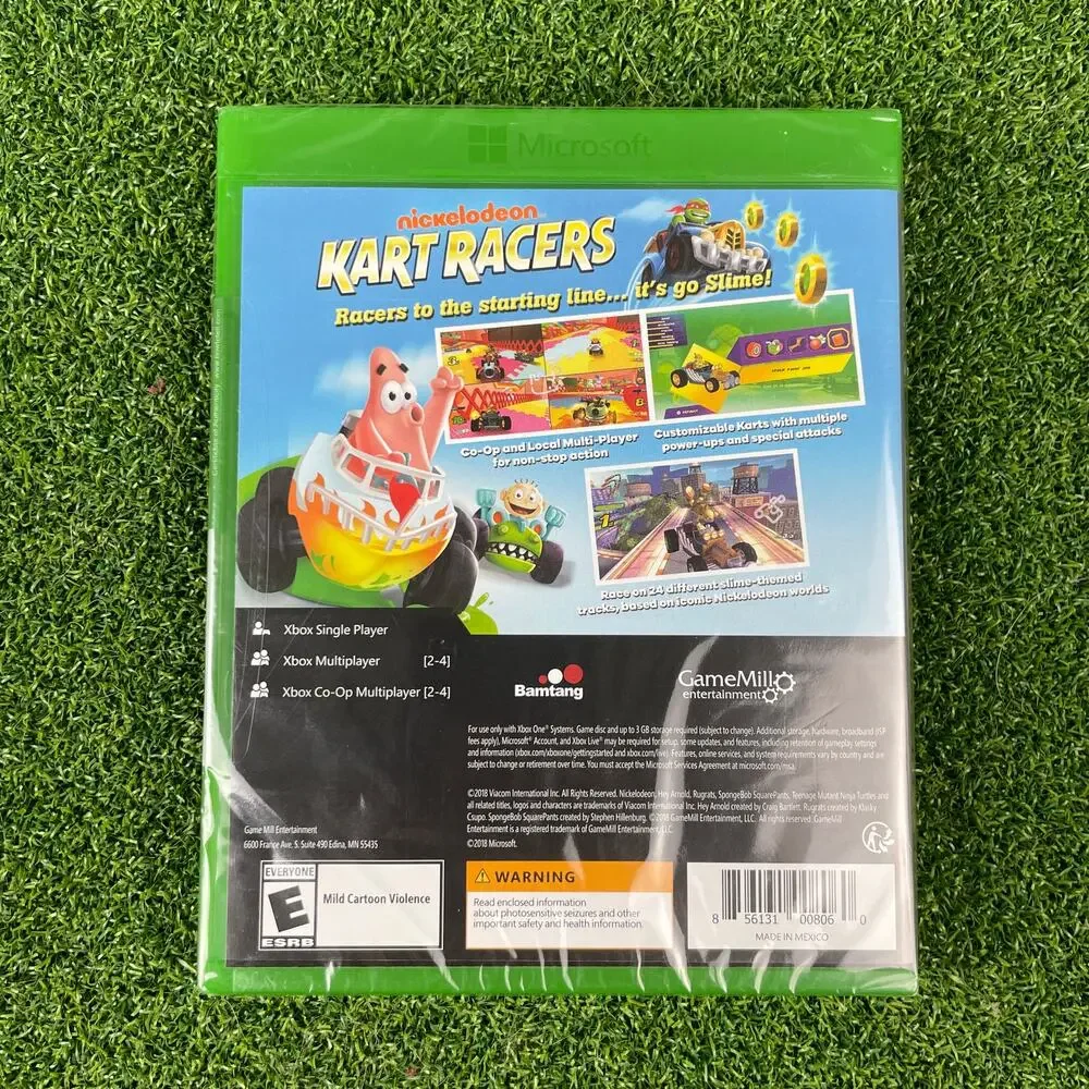 Nickelodeon Kart Racers Gamemill Xbox One Sealed